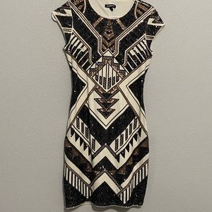 Express Sequins Dress